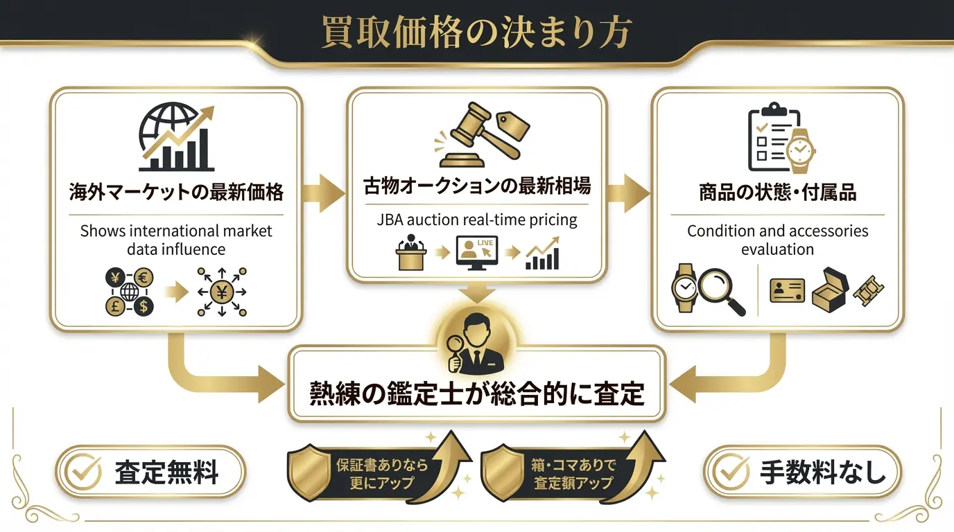 高級時計買取価格